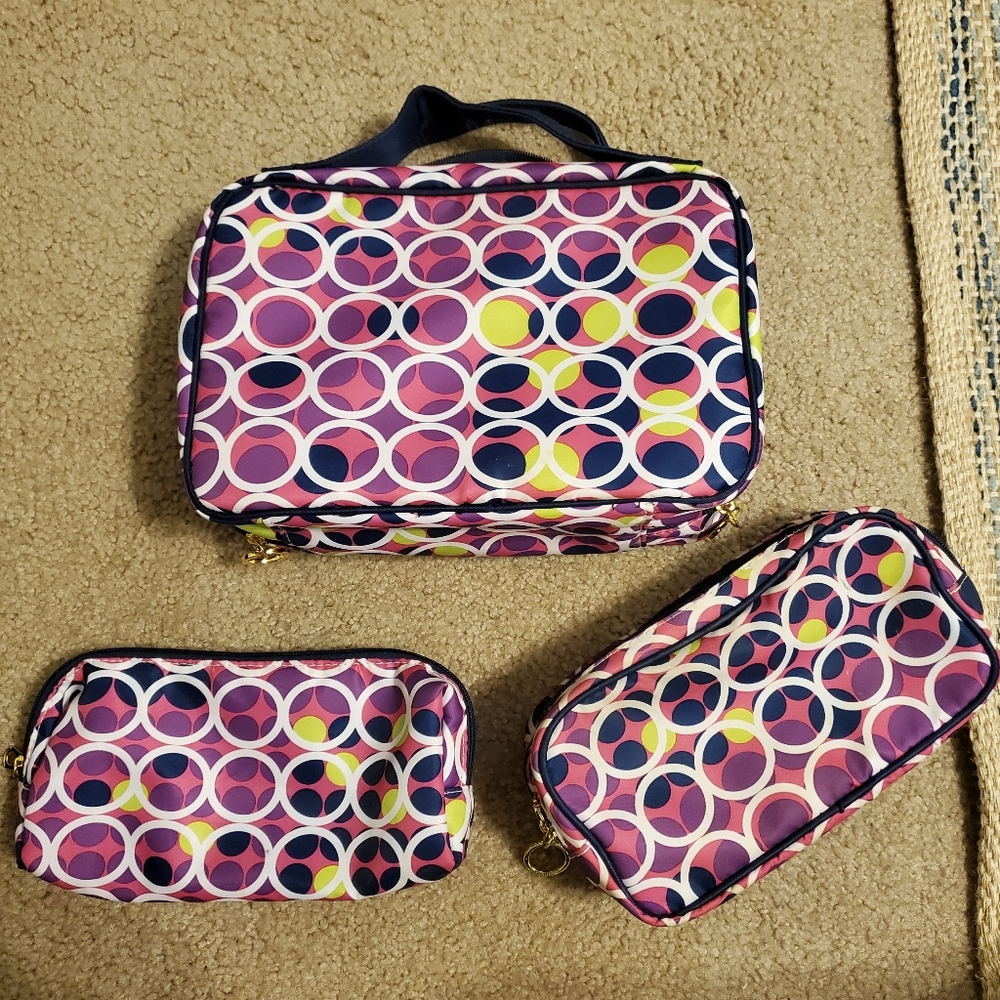 Makeup Bags Set of 3